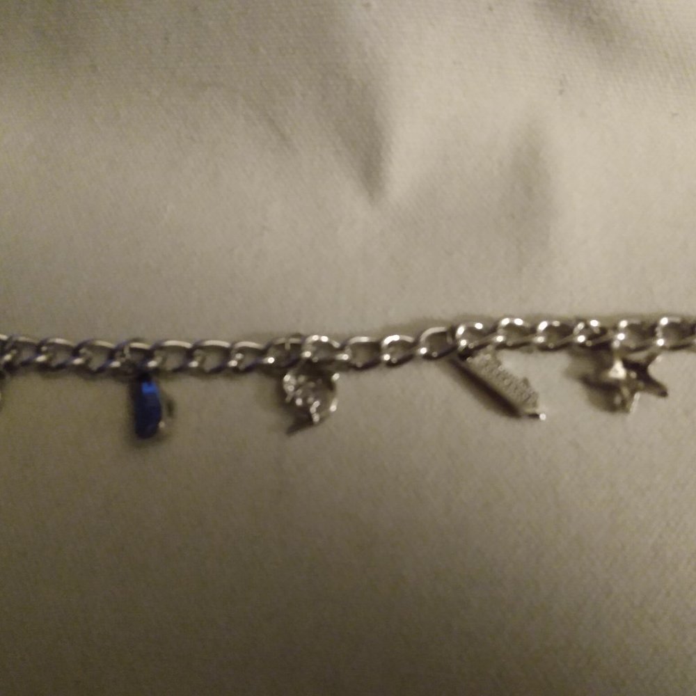 Nautical Beach Theme Charm Bracelet Toggle Closur… - image 1